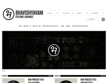 Tablet Screenshot of bhavishyavanifuturesoundz.com